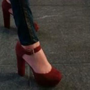 Gently USED Michael Kors platform heels!!